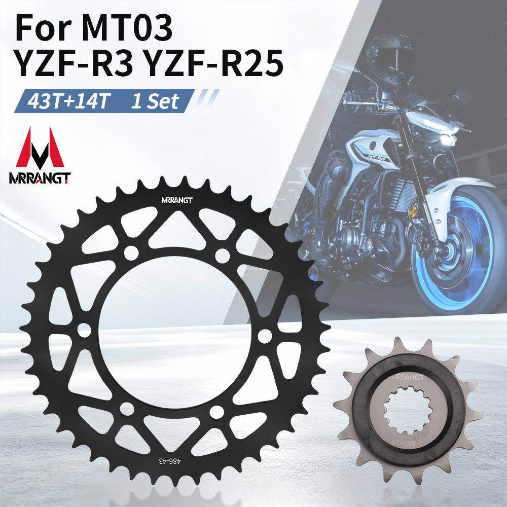 MRRANGT Motorcycle 520 Chain D - Titanium Motorcycle Rear Sprocket 520 ulasan dan harga